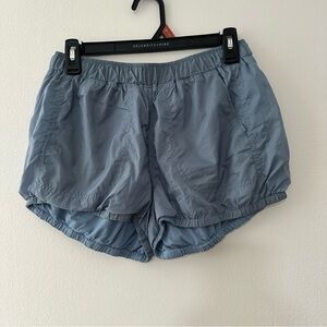 Free People Movement Shorts Small Blue Gray Lightweight Active Running